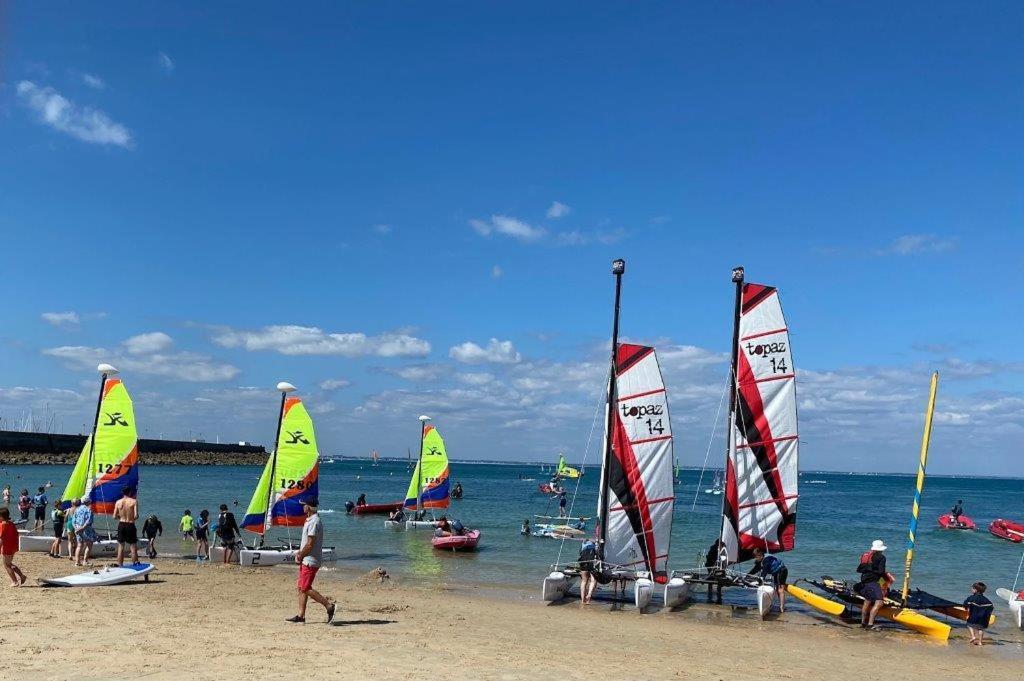 Ker Mamette Bel Appartement En Bord De Mer 基伯龙 外观 照片