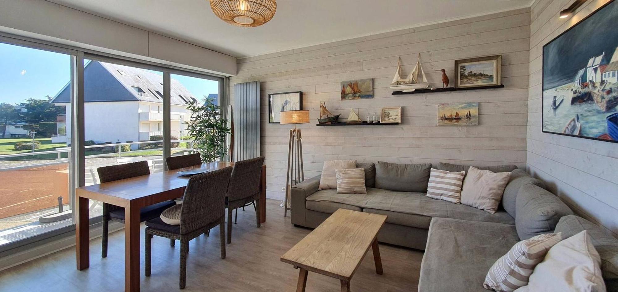 Ker Mamette Bel Appartement En Bord De Mer 基伯龙 外观 照片